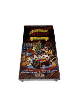 MGM Cartoon Magic Christmas (VHS,1987) featuring Alias St.Nick-Brand New Sealed